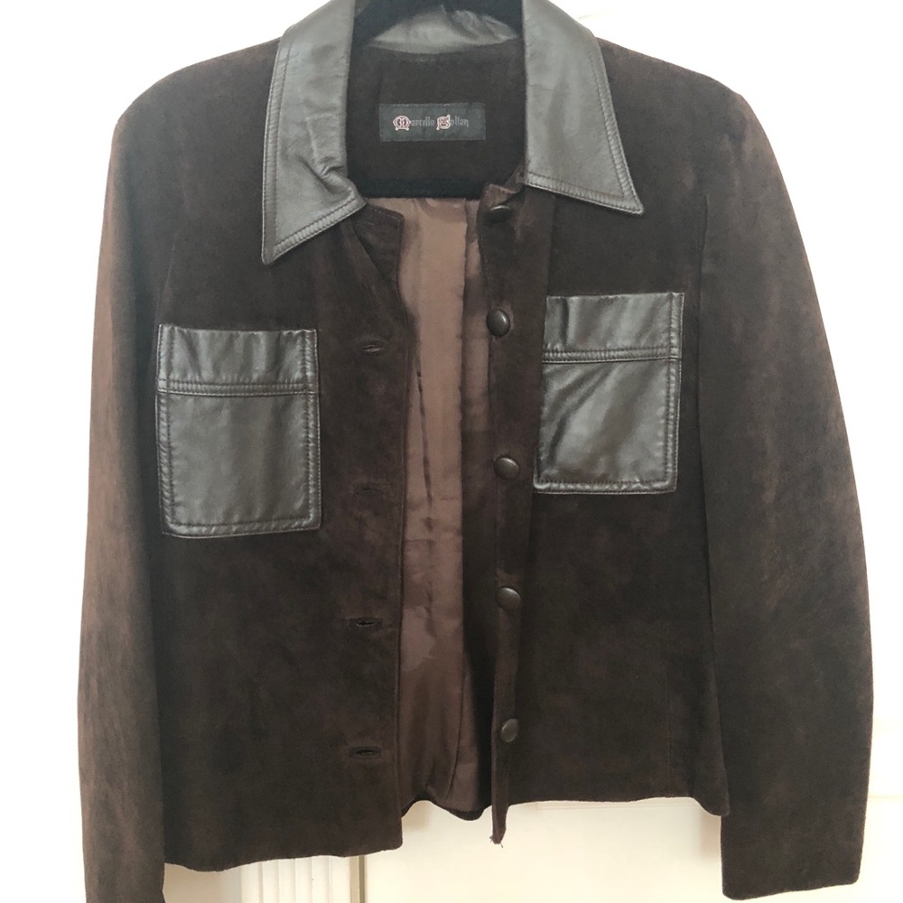 Chocolate brown jacket